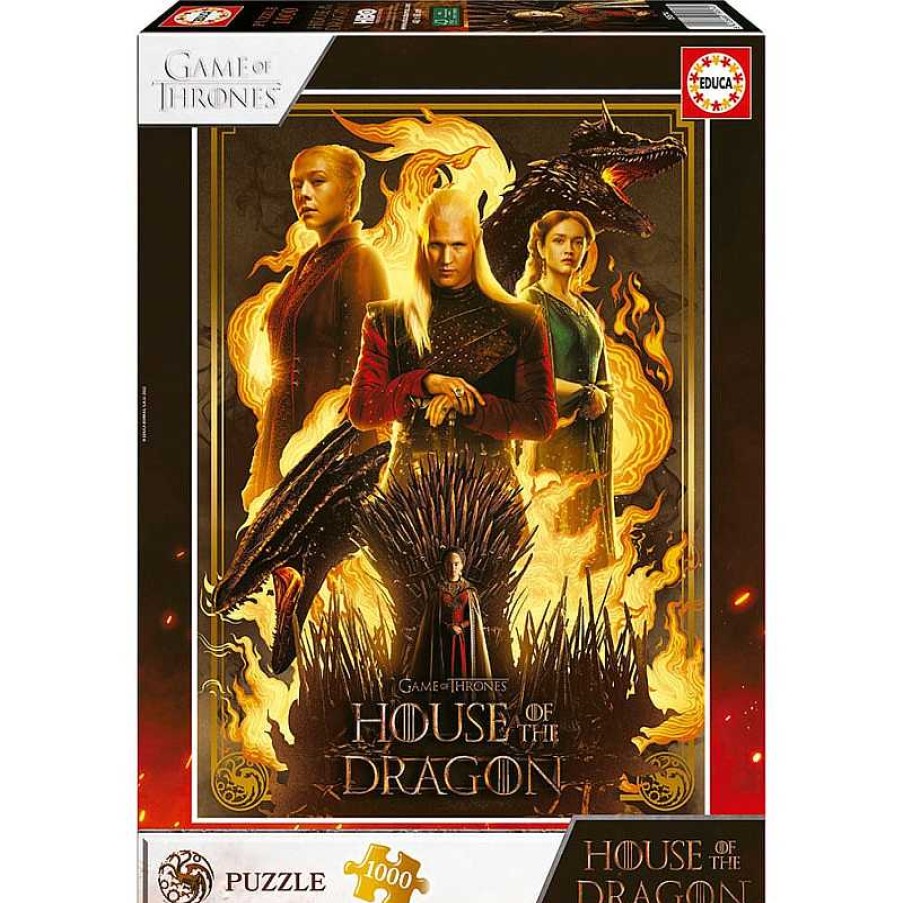 Puzzles Educa Puzzle Educa The House Of The Dragon De 1000 Piezas