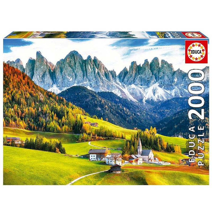 Puzzles Educa Puzzle Educa Oto O En Dolomitas De 2000 Piezas