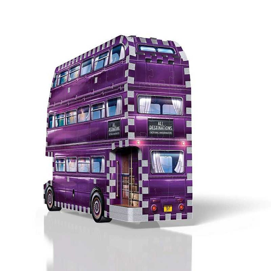 Wrebbit 3D Puzzle 3D Wrebbit 3D Harry Potter Autobus Noctambulo De 280 Piezas