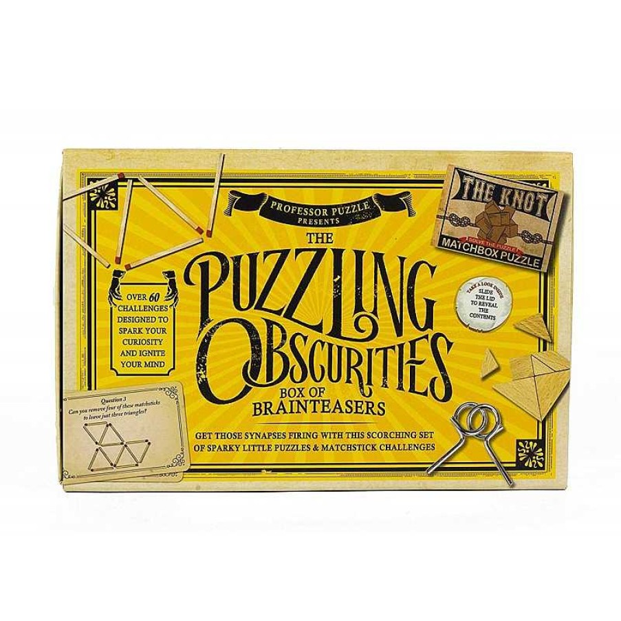 Professor Puzzle Puzzling Obscurities