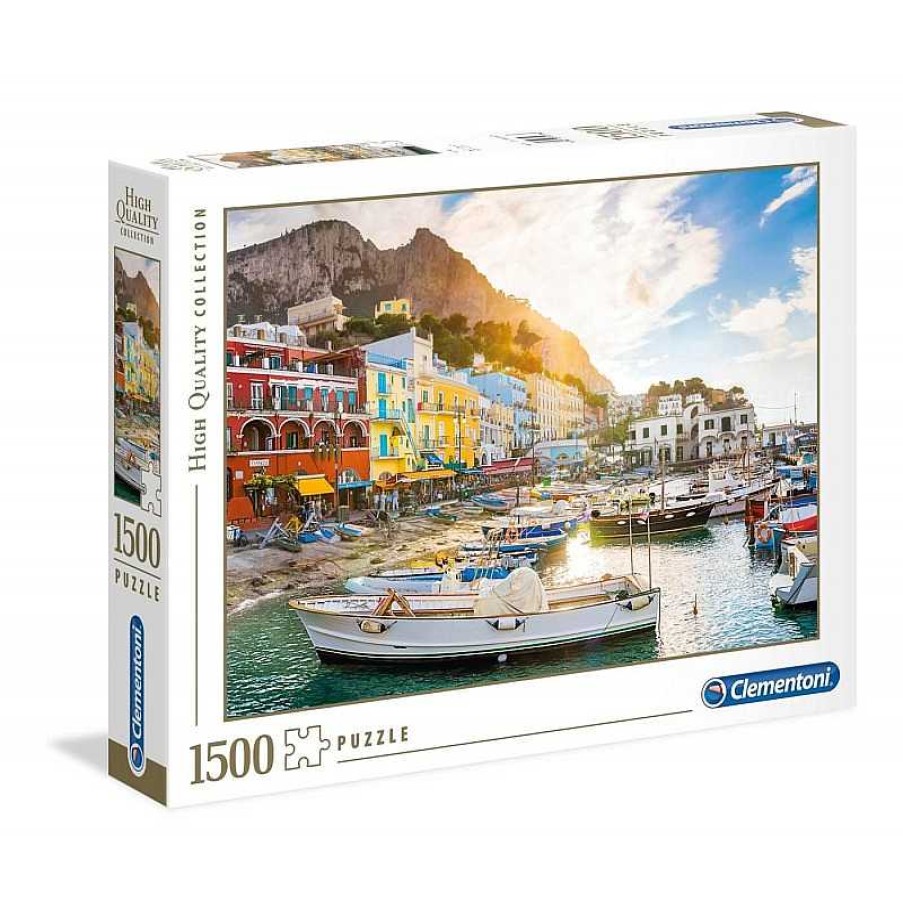 Clementoni Puzzle Clementoni Capri, Italia De 1500 Piezas