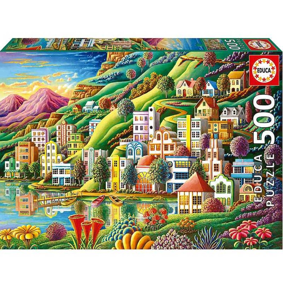 Puzzles Educa Puzzle Educa Puerto Escondido De 500 Piezas