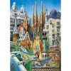 Puzzles Educa Puzzle Educa Collage Gaud (Mini) 1000 Piezas