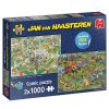 Jumbo Puzzle Jumbo Festival De Comida De 2 X 1000 Piezas