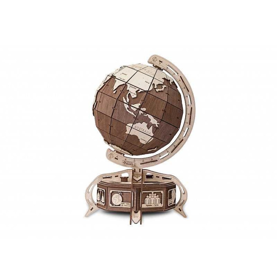 Eco Wood Art Puzzle Eco Wood Art Globo Terr Queo Marr N 393 Piezas