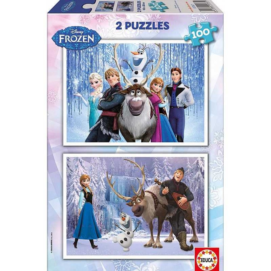 Puzzles Educa Puzzle Educa Frozen 2X100