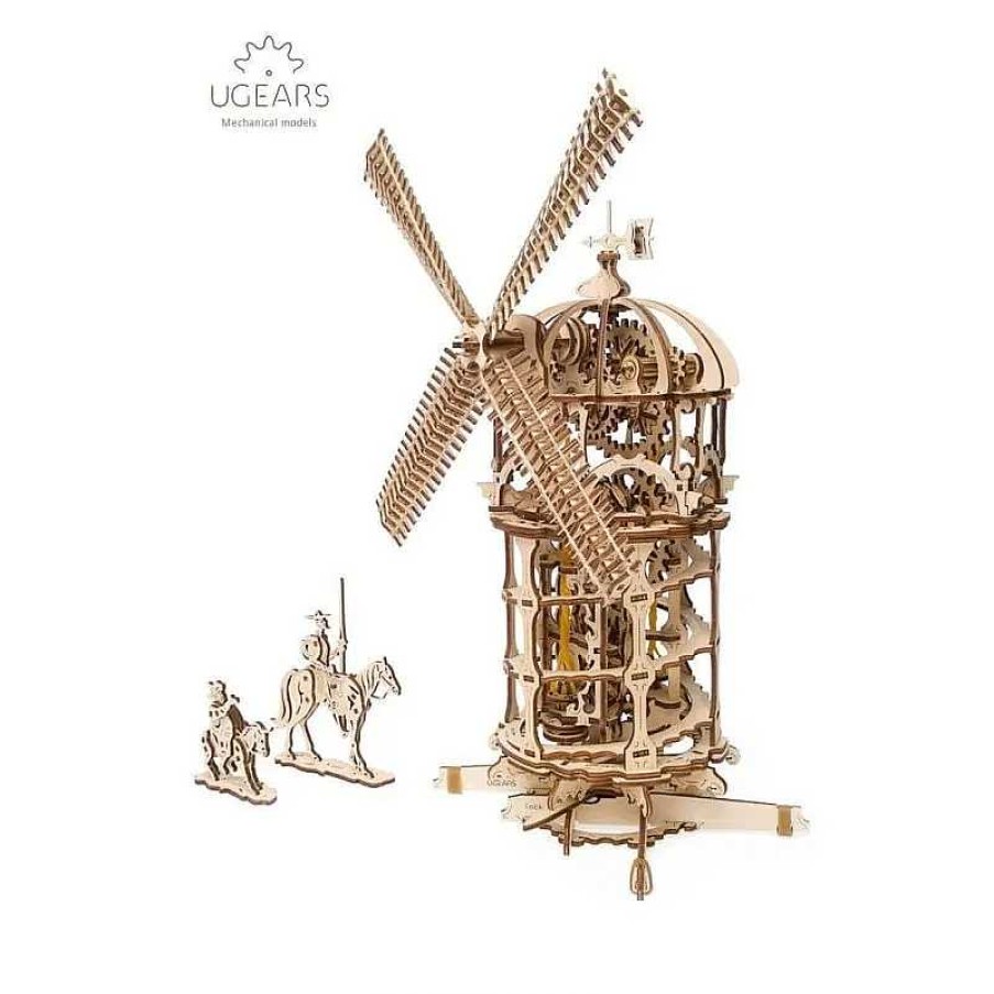 Ugears Models Ugearsmodels - Molino De Viento Puzzle 3D