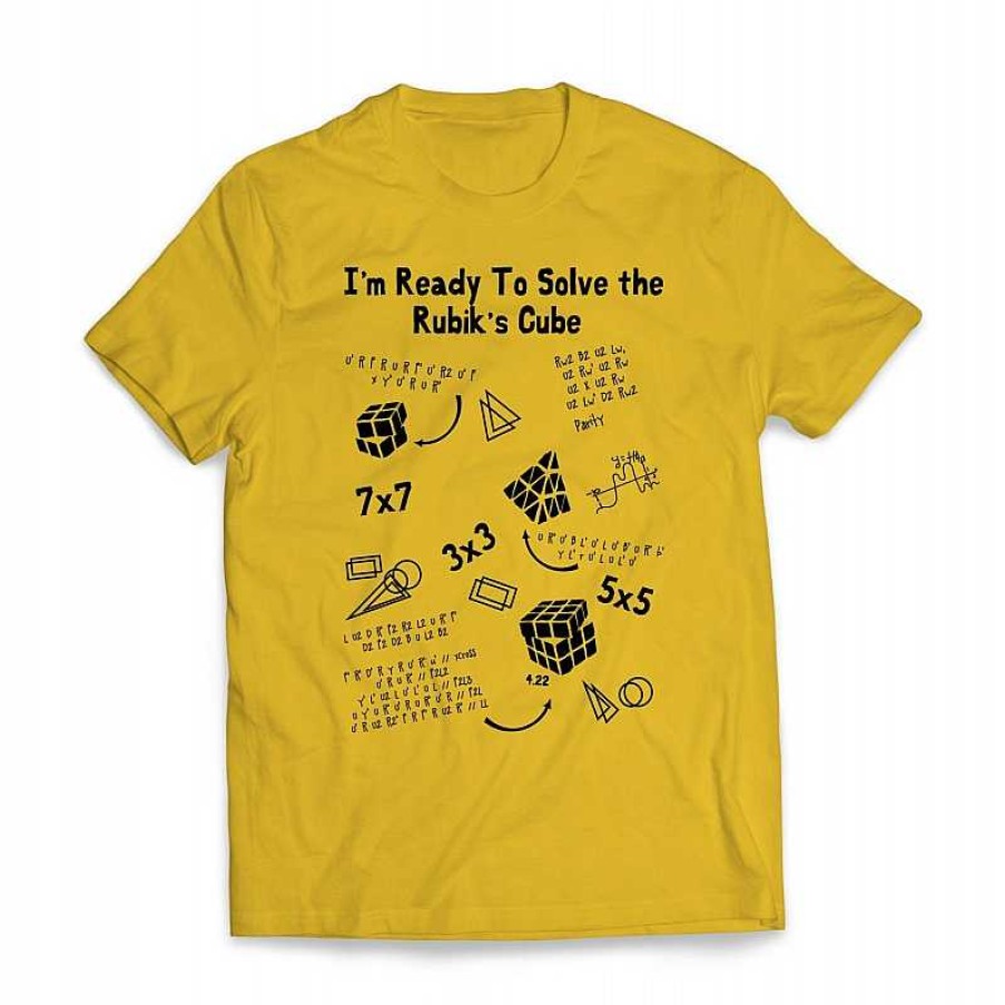 Kubekings Camiseta I'M Ready To Solve The Magic Cube