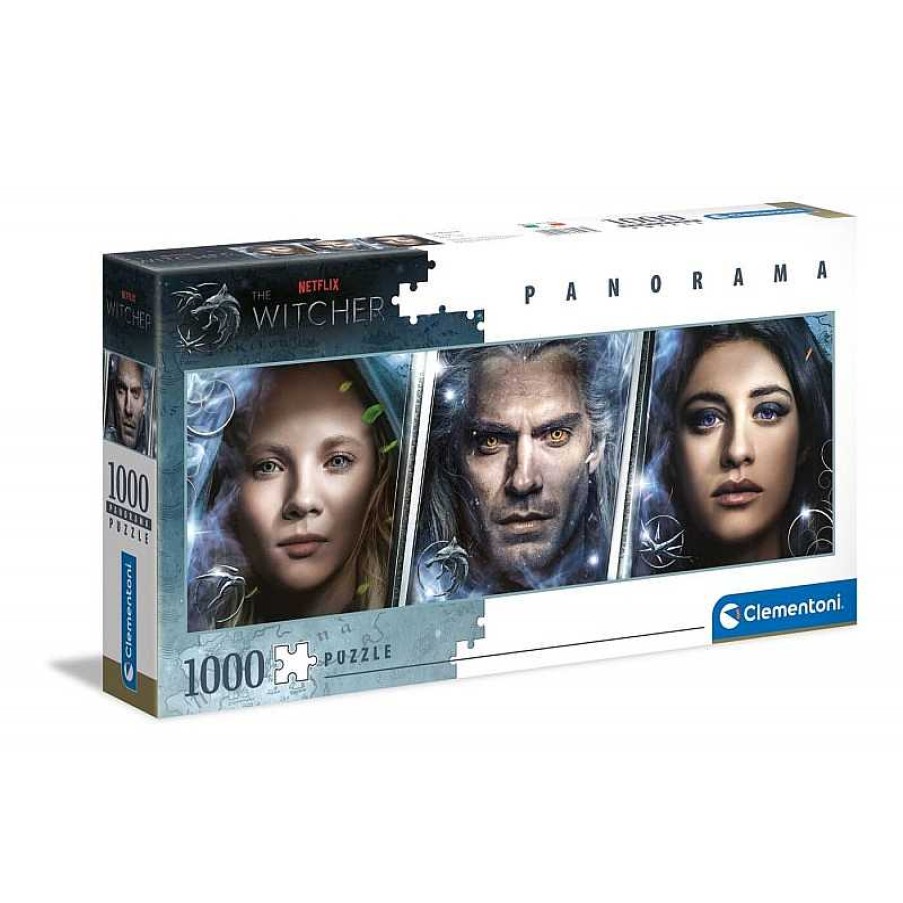 Clementoni Puzzle Clementoni Panorama The Witcher De 1000 Piezas