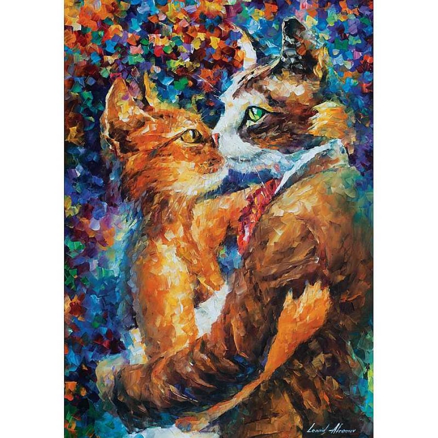 Art Puzzle Art Puzzle El Baile Del Amor De Los Gatos De 1000 Piezas