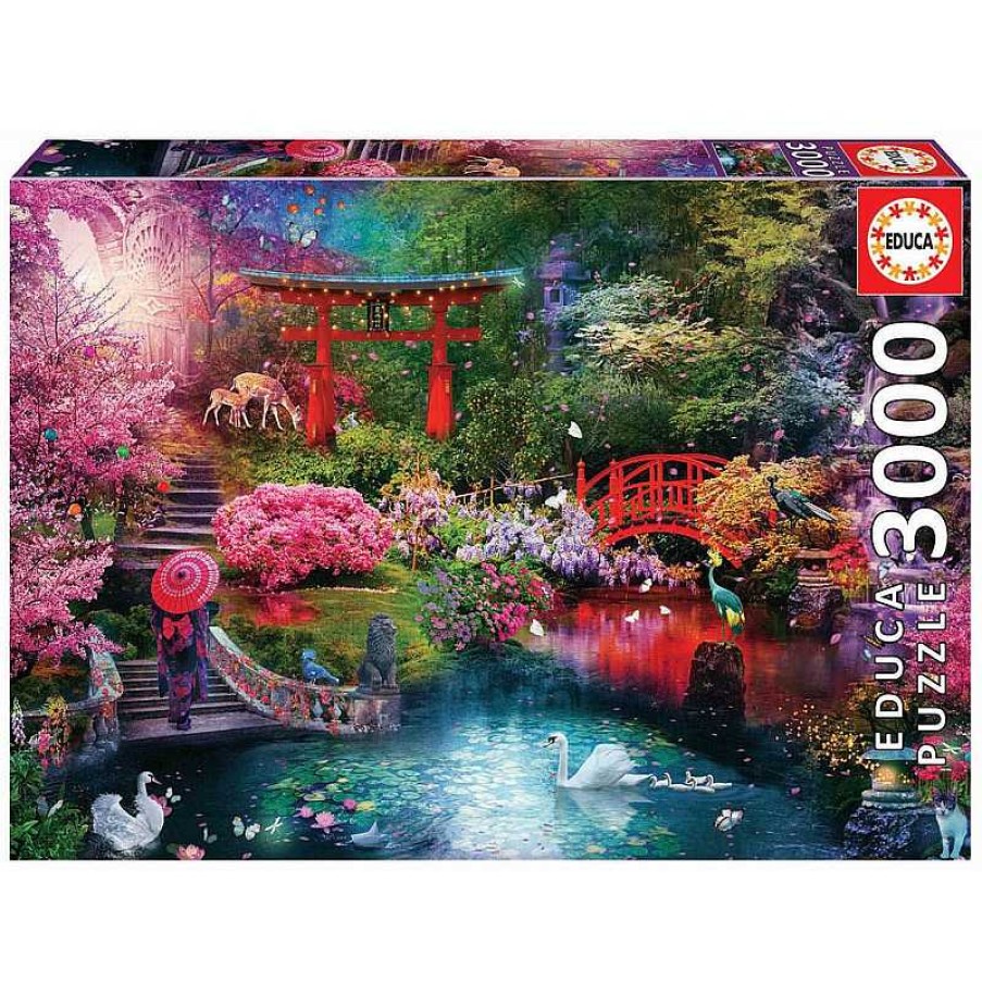 Puzzles Educa Puzzle Educa Jard N Japones De 3000 Piezas