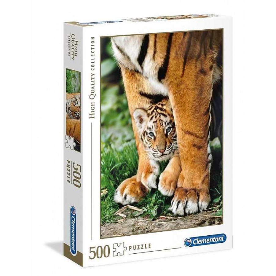 Clementoni Puzzle Clementoni Cachorro De Tigre De Bengala De 500 Piezas